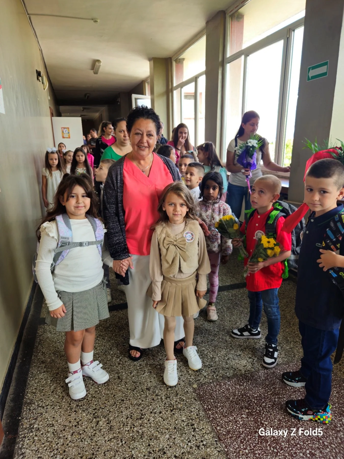 16 септември - първи учебен ден - Средно училище Отец Паисий, Куклен