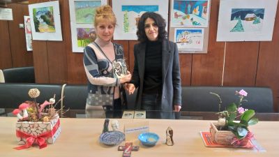 Коледна изложба в РУО Пловдив - Средно училище Отец Паисий, Куклен