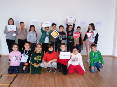 Състезание по БДП в начален етап - Средно училище Отец Паисий, Куклен