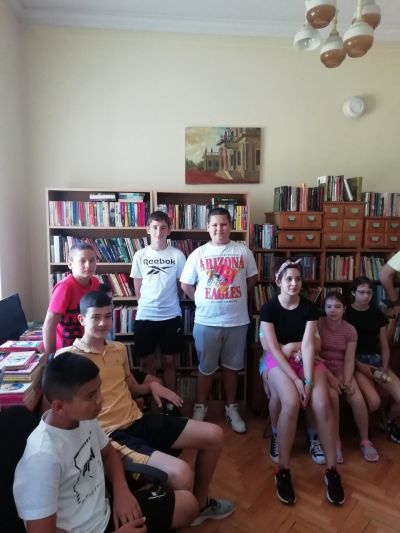 Посещение на библиотеката в НЧ "Н.Й. Вапцаров", гр. Куклен 3