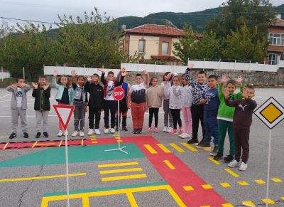 Площадка по БДП по НП 3 - Средно училище Отец Паисий, Куклен