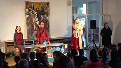 Пловдивски куклен театър на гости в училище 13