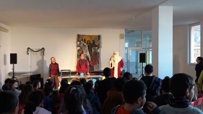 Пловдивски куклен театър на гости в училище 14