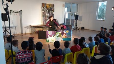 Пловдивски куклен театър на гости в училище 2