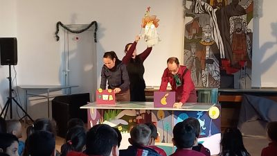 Пловдивски куклен театър на гости в училище 7