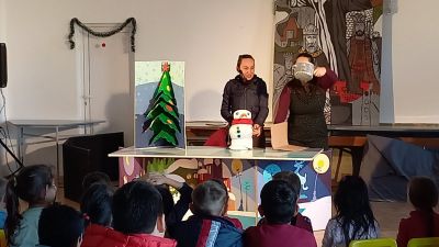 Пловдивски куклен театър на гости в училище 8