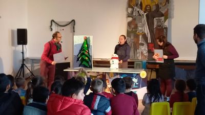 Пловдивски куклен театър на гости в училище 9