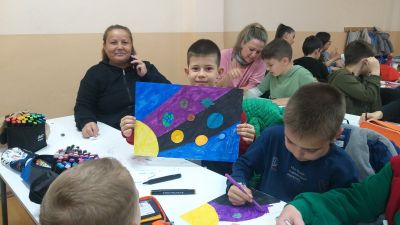 Рисувам с мама и татко по НП "Заедно за всяко дете" 11