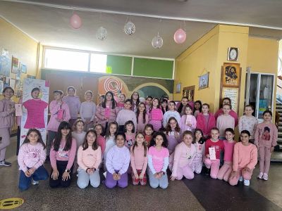 Ден на розовата фланелка - 28.02.2024г. - Средно училище Отец Паисий, Куклен