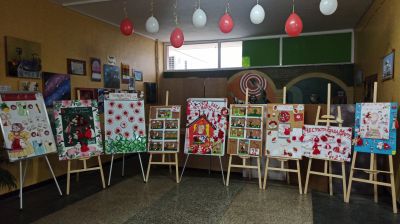 Баба Марта бе при нас на 1 март - Средно училище Отец Паисий, Куклен