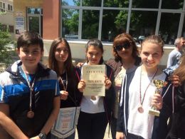 СЪСТЕЗАНИЕ ПО ГРАЖДАНСКА ЗАЩИТА  май 2017 - Средно училище Отец Паисий, Куклен