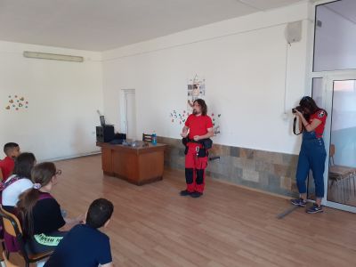 ОБУЧЕНИЕ НА УЧЕНИЦИ В ДЕЙСТВИЯ ЗА ГРАЖДАНСКА ЗАЩИТА - Средно училище Отец Паисий, Куклен