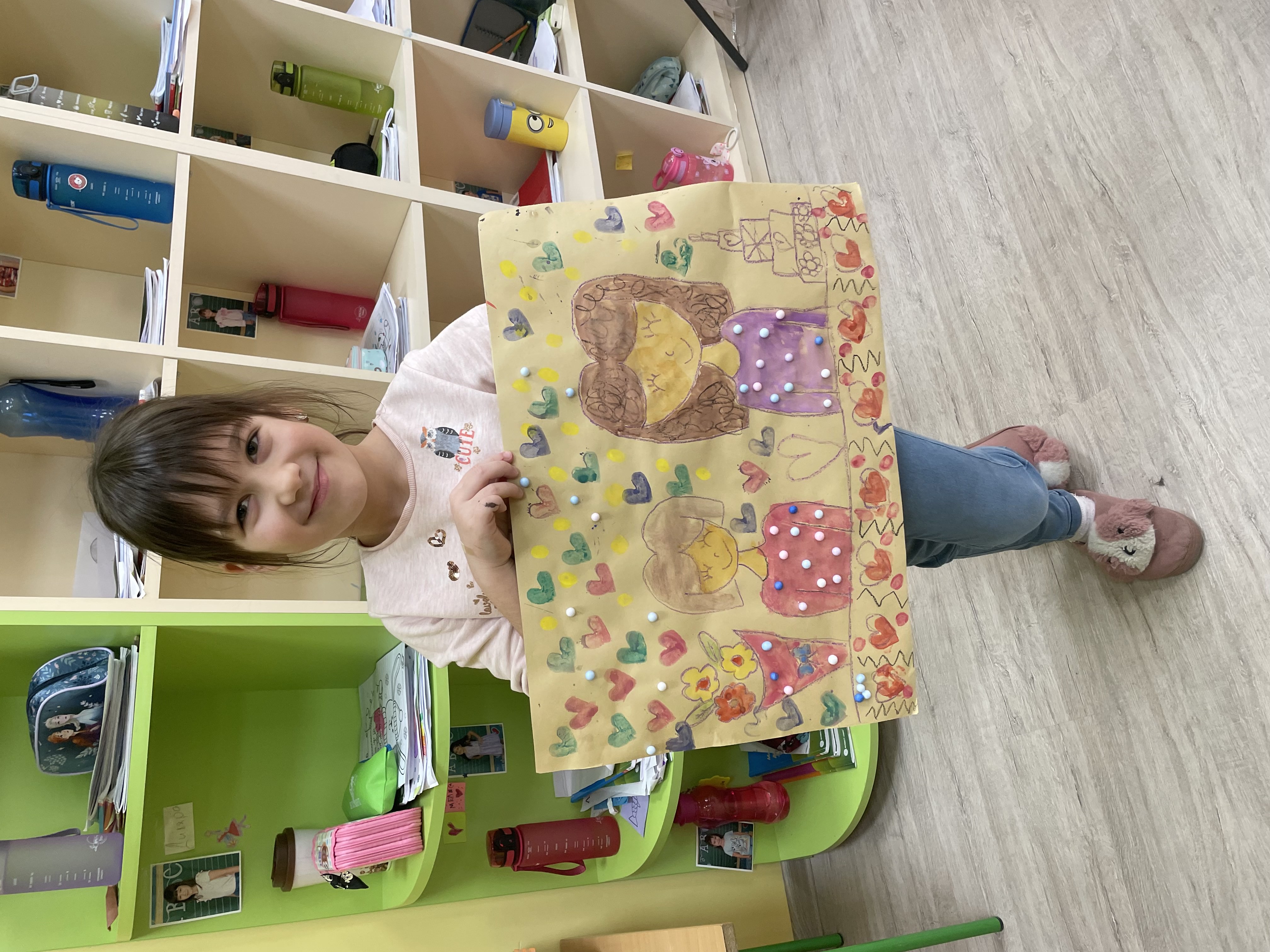 Бабинден за подготвителна група А - Средно училище Отец Паисий, Куклен