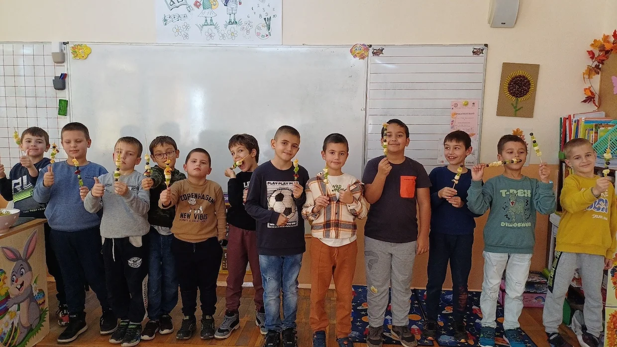 Европейски ден на здравословното хранене - Средно училище Отец Паисий, Куклен