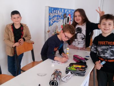 Състезание по БДП в Начален етап - март 2022 - Средно училище Отец Паисий, Куклен