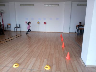 Състезание по БДП в Начален етап - март 2022 - Средно училище Отец Паисий, Куклен