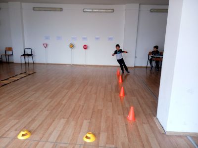 Състезание по БДП в Начален етап - март 2022_2 - Средно училище Отец Паисий, Куклен