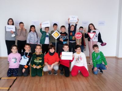 Състезание по БДП в Начален етап - март 2022_3 - Средно училище Отец Паисий, Куклен