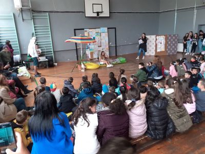 Съвременен прочит на поемата "Изворът на белоногата" - Драматизация 9а клас - Средно училище Отец Паисий, Куклен