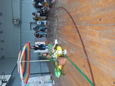 Съвременен прочит на поемата "Изворът на белоногата" - Драматизация 9а клас - Средно училище Отец Паисий, Куклен