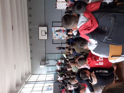 Червената шапчица - драматизация 6б клас - Средно училище Отец Паисий, Куклен