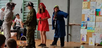 Червената шапчица - драматизация 6б клас - Средно училище Отец Паисий, Куклен