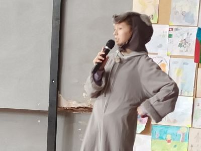 Червената шапчица - драматизация 6б клас - Средно училище Отец Паисий, Куклен