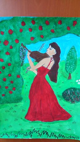 Изложба на Рафаела Панайотова 3 - Средно училище Отец Паисий, Куклен