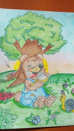 Изложба на Рафаела Панайотова 4 - Средно училище Отец Паисий, Куклен