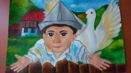 Изложба на Рафаела Панайотова 7 - Средно училище Отец Паисий, Куклен