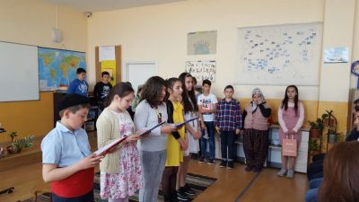 Отклит урок по Български език и литература - 29.03.2019г. - Средно училище Отец Паисий, Куклен