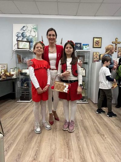 1 март - поздрав в КЦМ и Община Куклен - Средно училище Отец Паисий, Куклен