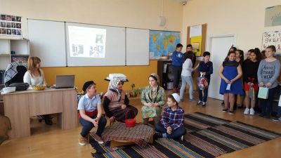 Открит урок по БЕЛ - Средно училище Отец Паисий, Куклен