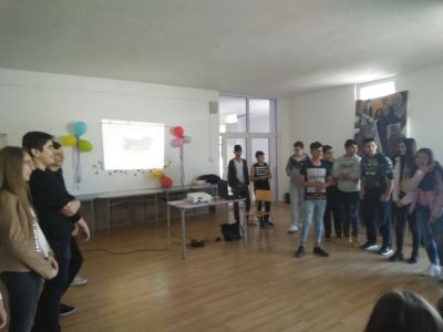 Открит урок по конституция 16 април 2019г - Средно училище Отец Паисий, Куклен