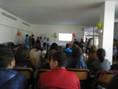 Открит урок по конституция 16 април 2019г - Средно училище Отец Паисий, Куклен