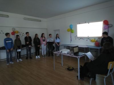 Открит урок по конституция 16 април 2019г - Средно училище Отец Паисий, Куклен