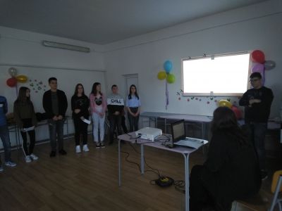 Открит урок по конституция 16 април 2019г - Средно училище Отец Паисий, Куклен