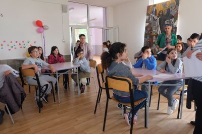 Състезание по БДП "Пазим себе си и другите на пътя" - Средно училище Отец Паисий, Куклен