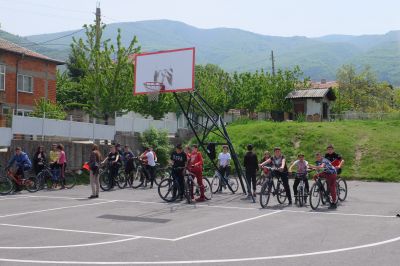 Състезание по БДП "Пазим себе си и другите на пътя" - Средно училище Отец Паисий, Куклен