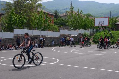 Състезание по БДП "Пазим себе си и другите на пътя" - Средно училище Отец Паисий, Куклен