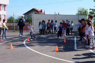 Спортен празник 22 май 2019 година начален етап - Средно училище Отец Паисий, Куклен