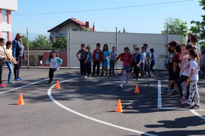 Спортен празник 22 май 2019 година начален етап - Средно училище Отец Паисий, Куклен