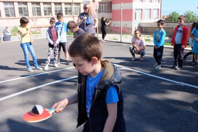 Спортен празник 22 май 2019 година начален етап - Средно училище Отец Паисий, Куклен