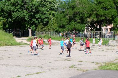 Спортен празник 22 май 2019 година начален етап - Средно училище Отец Паисий, Куклен