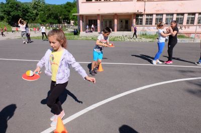 Спортен празник 22 май 2019 година начален етап - Средно училище Отец Паисий, Куклен