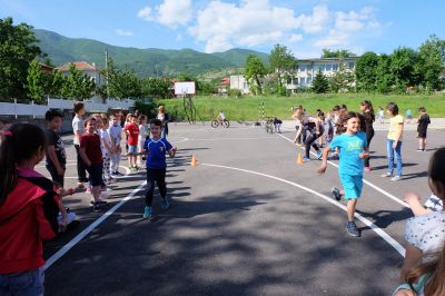 Спортен празник 22 май 2019 година начален етап - Средно училище Отец Паисий, Куклен