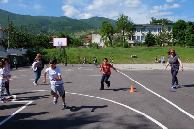 Спортен празник 22 май 2019 година начален етап - Средно училище Отец Паисий, Куклен