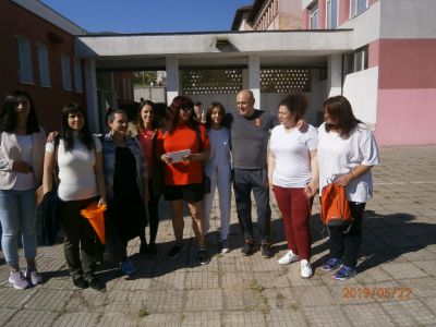 Спортен празник 22 май 2019 година прогимназиален етап - Средно училище Отец Паисий, Куклен