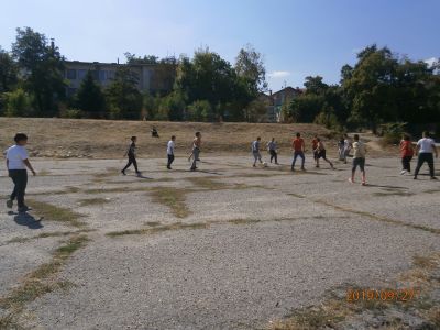 Европейски ден на спорта в училище 27 септември 2019 - Средно училище Отец Паисий, Куклен