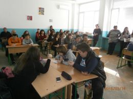 Състезание по математика в деня на числото Пи 8 - Средно училище Отец Паисий, Куклен